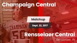 Matchup: Central vs. Rensselaer Central  2017