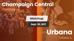 Matchup: Central vs. Urbana  2017
