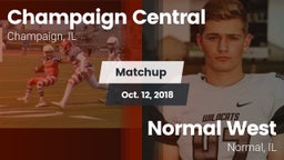 Matchup: Central vs. Normal West  2018