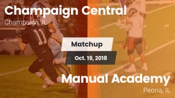 Matchup: Central vs. Manual Academy  2018
