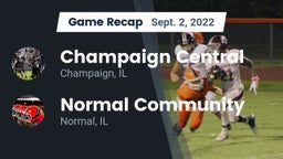 Recap: Champaign Central  vs. Normal Community  2022