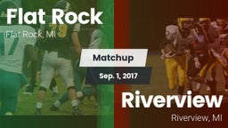 Matchup: Flat Rock vs. Riverview  2017