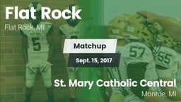 Matchup: Flat Rock vs. St. Mary Catholic Central  2017