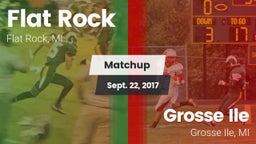 Matchup: Flat Rock vs. Grosse Ile  2017