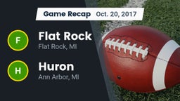 Recap: Flat Rock  vs. Huron  2017