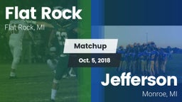 Matchup: Flat Rock vs. Jefferson  2018