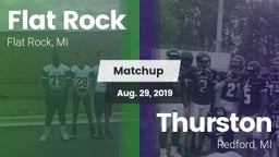 Matchup: Flat Rock vs. Thurston  2019