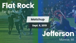 Matchup: Flat Rock vs. Jefferson  2019