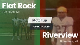 Matchup: Flat Rock vs. Riverview  2019