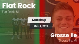 Matchup: Flat Rock vs. Grosse Ile  2019