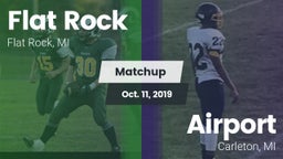 Matchup: Flat Rock vs. Airport  2019