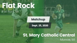 Matchup: Flat Rock vs. St. Mary Catholic Central  2020