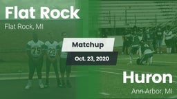 Matchup: Flat Rock vs. Huron  2020