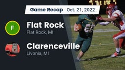 Recap: Flat Rock  vs. Clarenceville  2022