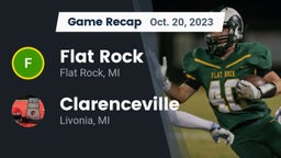Recap: Flat Rock  vs. Clarenceville  2023