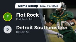 Recap: Flat Rock  vs. Detroit Southeastern  2023