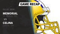 Recap: Memorial  vs. Celina  2016