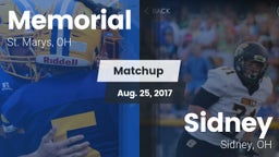 Matchup: Memorial vs. Sidney  2017