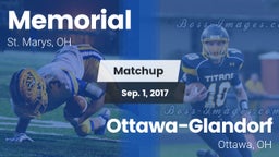 Matchup: Memorial vs. Ottawa-Glandorf  2017