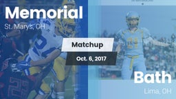 Matchup: Memorial vs. Bath  2017