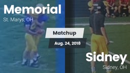 Matchup: Memorial vs. Sidney  2018