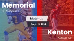 Matchup: Memorial vs. Kenton  2018