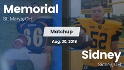 Matchup: Memorial vs. Sidney  2019