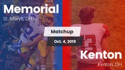 Matchup: Memorial vs. Kenton  2019