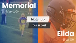 Matchup: Memorial vs. Elida  2019