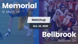 Matchup: Memorial vs. Bellbrook  2020