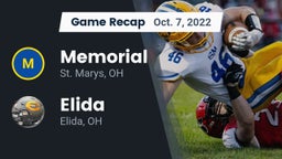 Recap: Memorial  vs. Elida  2022