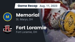 Recap: Memorial  vs. Fort Loramie  2023