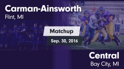 Matchup: Carman-Ainsworth vs. Central  2016