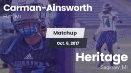 Matchup: Carman-Ainsworth vs. Heritage  2017