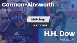 Matchup: Carman-Ainsworth vs. H.H. Dow  2017