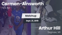 Matchup: Carman-Ainsworth vs. Arthur Hill  2018