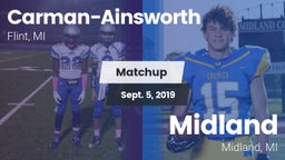 Matchup: Carman-Ainsworth vs. Midland  2019