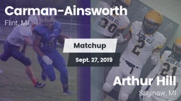 Matchup: Carman-Ainsworth vs. Arthur Hill  2019