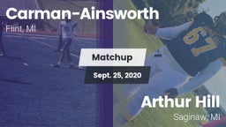 Matchup: Carman-Ainsworth vs. Arthur Hill  2020
