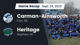 Recap:  Carman-Ainsworth   vs. Heritage  2023