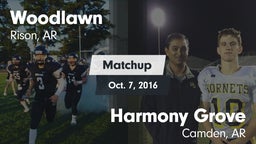 Matchup: Woodlawn vs. Harmony Grove  2016