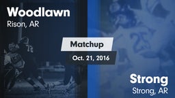 Matchup: Woodlawn vs. Strong  2016