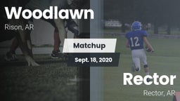 Matchup: Woodlawn vs. Rector  2020