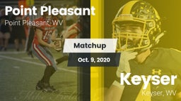 Matchup: Point Pleasant vs. Keyser  2020