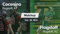 Matchup: Coconino  vs. Flagstaff  2016