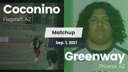 Matchup: Coconino  vs. Greenway  2017