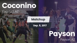 Matchup: Coconino  vs. Payson  2017