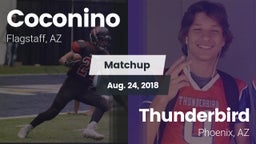 Matchup: Coconino  vs. Thunderbird  2018