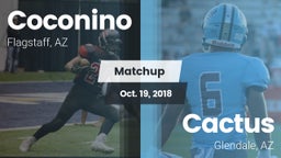 Matchup: Coconino  vs. Cactus  2018