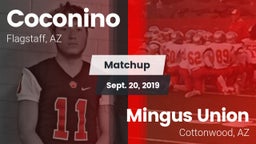 Matchup: Coconino  vs. Mingus Union  2019